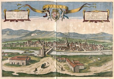 Fontainebleau, Francia da Georg Braun and Hogenberg Franz