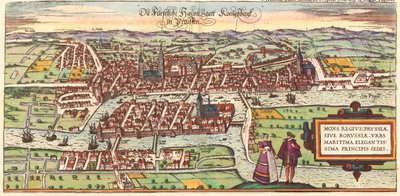 Kaliningrad, Russia da Georg and Hogenberg Franz (1535 90) Braun