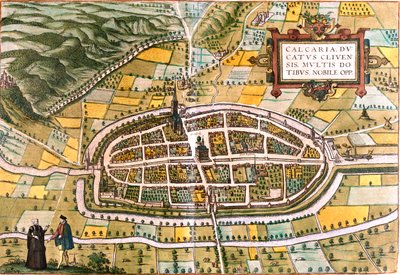 Kalkar, Germania da Georg and Hogenberg Franz (1535 90) Braun