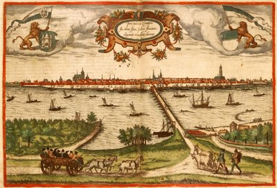 Kampan, Germania da Georg and Hogenberg Franz (1535 90) Braun