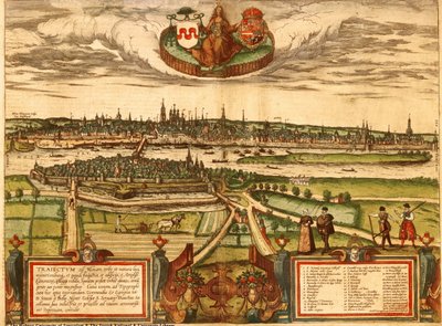 Maastricht, Paesi Bassi, Olanda da Georg and Hogenberg Franz (1535 90) Braun
