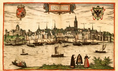 Nijmegen, Paesi Bassi da Georg and Hogenberg Franz (1535 90) Braun