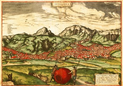 Contadini con grande botte di vino da Georg and Hogenberg Franz (1535 90) Braun