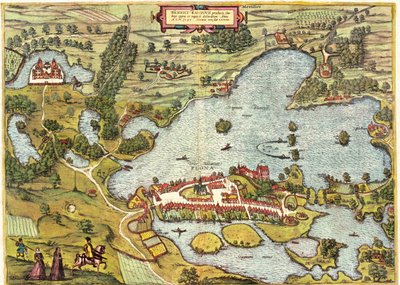 Plon, Germania da Georg and Hogenberg Franz (1535 90) Braun