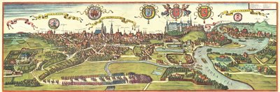 Polonia da Georg and Hogenberg Franz (1535 90) Braun