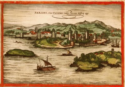 Porec, Croazia da Georg and Hogenberg Franz (1535 90) Braun