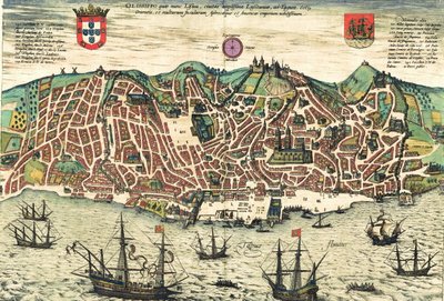Portogallo da Georg and Hogenberg Franz (1535 90) Braun