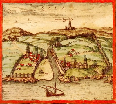 Sale, Morocco da Georg and Hogenberg Franz (1535 90) Braun