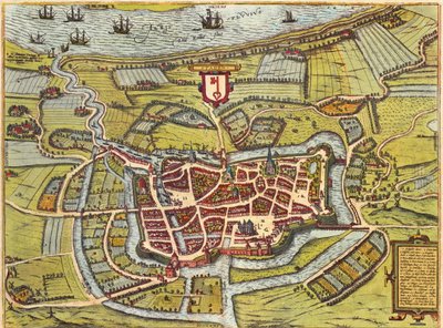 Stade, Amburgo, Germania da Georg and Hogenberg Franz (1535 90) Braun