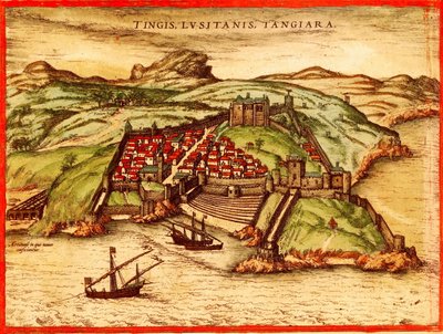 Tangeri, Marocco da Georg and Hogenberg Franz (1535 90) Braun