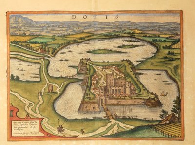 Tata, Dotis dal Civitates Orbis Terrarum di Georg Braun da Georg Braun and Hogenberg Franz