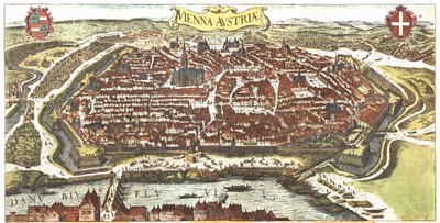 Vienna, Austria da Georg and Hogenberg Franz (1535 90) Braun