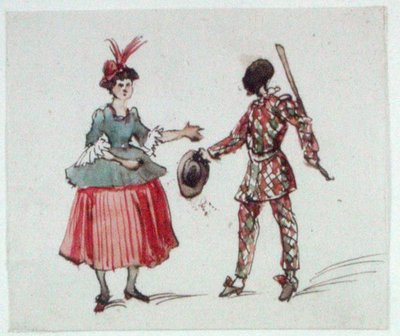 Due personaggi della Commedia dell