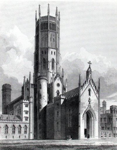 Abbazia di Fonthill da nord-ovest, 