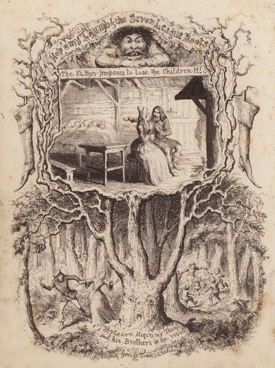 Pollicino (incisione) da George (after) Cruikshank