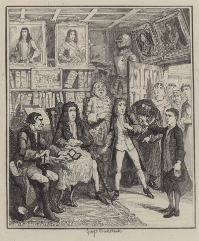 Illustrazione per Jack Sheppard da George (after) Cruikshank