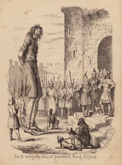 Jack e il Fagiolo Magico da George (after) Cruikshank