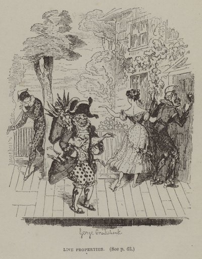 Proprietà vive (incisione) da George (after) Cruikshank