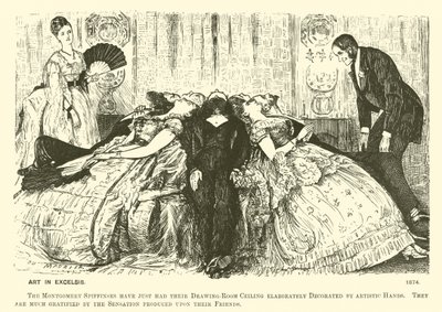 Arte in excelsis da George (after) Du Maurier