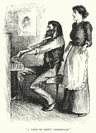 Illustrazione per Trilby di George du Maurier da George (after) Du Maurier