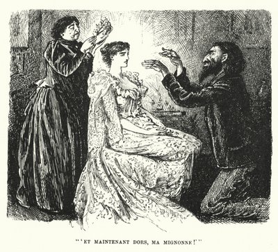 Illustrazione per Trilby di George du Maurier (incisione) da George (after) Du Maurier