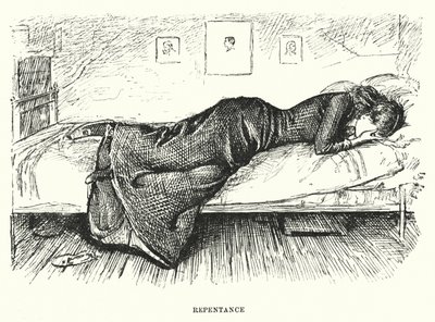 Illustrazione per Trilby di George du Maurier da George (after) Du Maurier