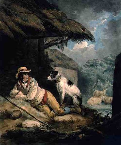 Il pastore da George (after) Morland