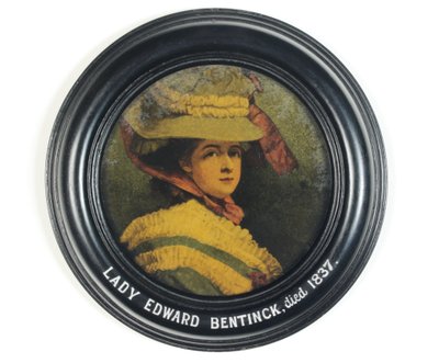 Elizabeth Cumberland, Lady Edward Bentinck da George (after) Romney