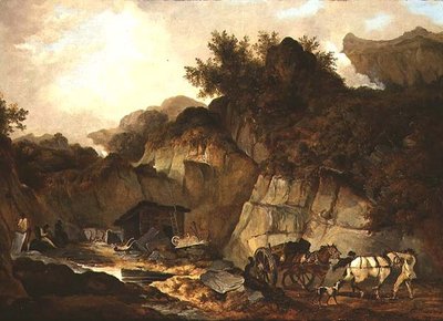 La Cava di Ardesia da George (circle of) Stubbs
