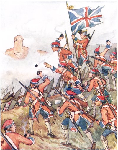 I Granatieri Britannici, illustrazione da 