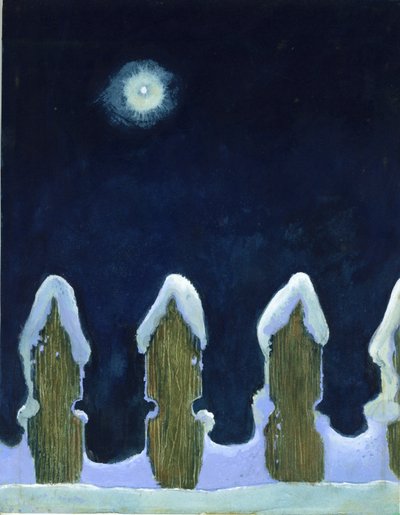 Recinto Nevoso al Chiaro di Luna, Anni 