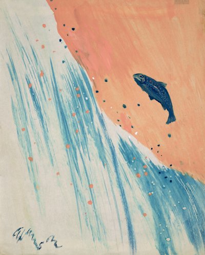 Salto del salmone da George Adamson