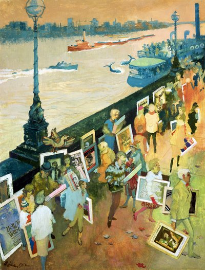 Thames Embankment, copertina di Undercover magazine, pubblicato dicembre 1985 da George Adamson
