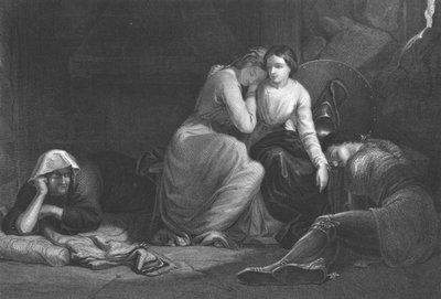 Florimel e la strega, c1852 da George August Periam