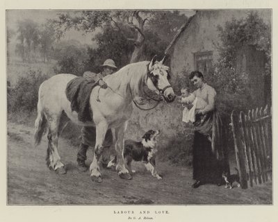 Lavoro e amore da George Augustus Holmes