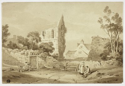 Abbazia di Wenlock, Sharpshire da George Augustus Holmes