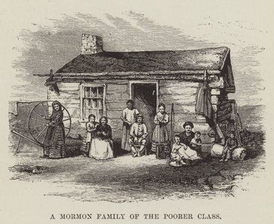 Una famiglia mormone della classe più povera da George Augustus Sala