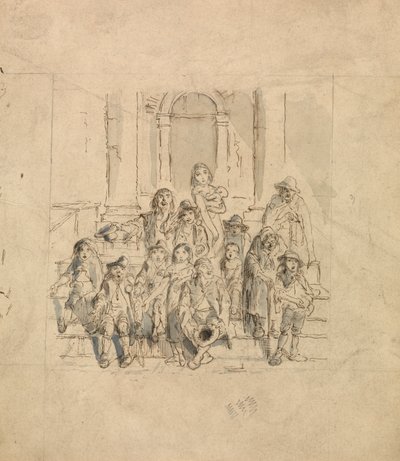 Mendicanti da George Augustus Sala