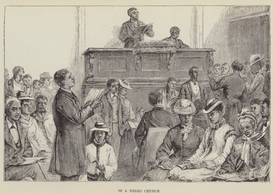In una chiesa nera da George Augustus Sala