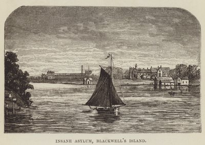 Manicomio, Blackwells Island da George Augustus Sala