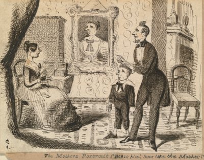Il ritratto della madre da George Augustus Sala