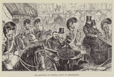La ricezione del generale Grant a Filadelfia da George Augustus Sala