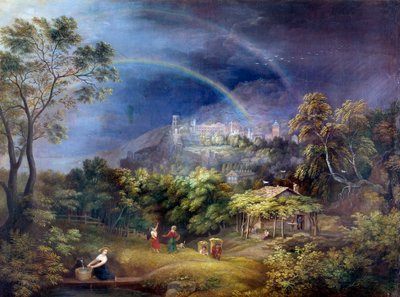 Castello di Heidelberg da George Augustus Wallis