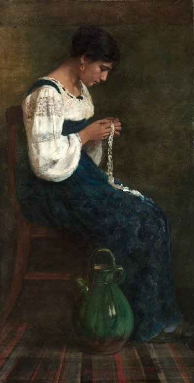 Merlettaia di Capri da George B. Butler