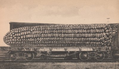 Un carico di mais del Texas, ca. 1910 da George B. Cornish
