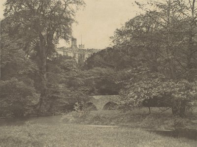 Ponte di Lady Dorothy, Haddon Hall, 1888 da George Bankart