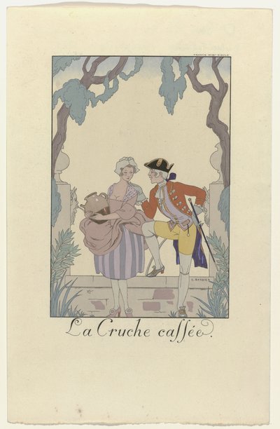 La Cruche caffée da George Barbier