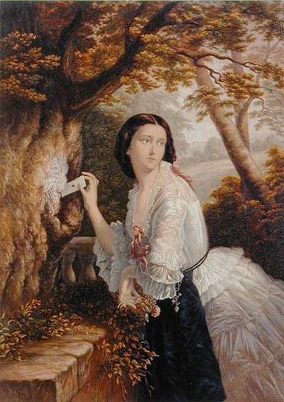Cassetta delle lettere degli innamorati da George Baxter