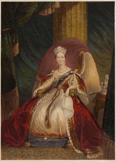 Vittoria, Regina di Gran Bretagna, India, ecc. da George Baxter