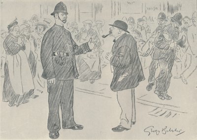 Polizia e Popolo, 1920 da George Belcher
